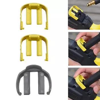 3 шт. C-образных зажима для мойки высокого давления Karcher K2 K3 K7, сменный триггер и хомут для шланга, быстроразъемный соединитель, C-образные зажимы, детали очистителя CHINA