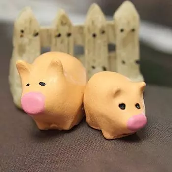 3 шт./набор из смоляной модели игрушки, прекрасный изысканный декор для цветочного горшка своими руками 3