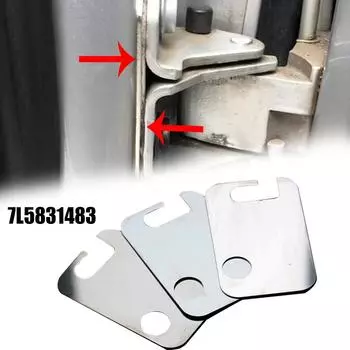 3 шт., шайба передней нижней двери автомобиля для VAG VW Golf 4 Bora Jetta Touareg Passat CC Skoda Octavia A4 1U 7L5831483