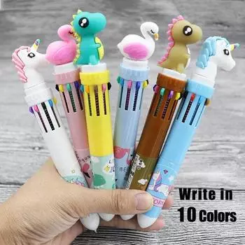 3 стиля 10 цветов шариковая ручка Kawaii