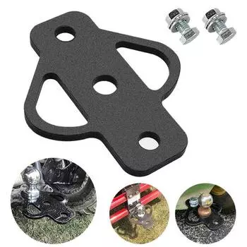 3-сторонний адаптер для прицепа с болтом Прочная конструкция, устойчивая к ржавчине, газонокосилка, гольф-кар