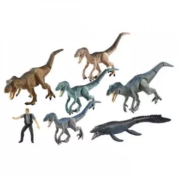 Takara Tomy Ania Jurassic World Final Battle Set Игрушка-динозавр для детей от 3 лет