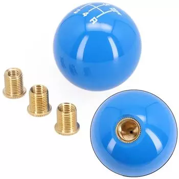 3 Thread Adapters Shift Knob Driving 1 Pc Black Blue Material: Resin Red Condition: 100% Brand New High Quality чёрный