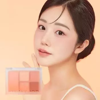 3 типа размытия Merysod Multi Palette CORAL SPRING