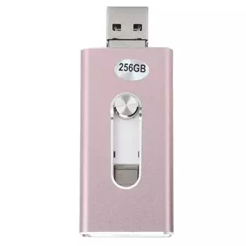 3 в 1 Micro U Disk 256 ГБ OTG Flash Drive USB для Memory Stick для AndroidiOSWindows