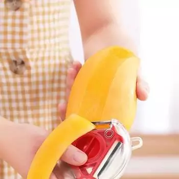 3 в 1 набор Magic Trio Peeler, ломтерезка, измельчитель, овощечистка, нарезка соломкой, многофункциональное лезвие для очистки и снятия цедры, терка, кухонный инструмент, аксессуары зелёный