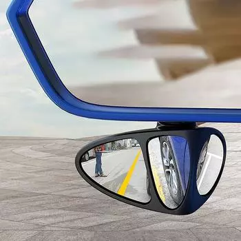 3 в 1 вращающееся на 360 градусов трехстороннее зеркало для слепых зон автомобиля, зеркало заднего вида для слепых зон, выпуклое парковочное зеркало, аксессуары безопасности