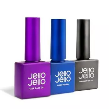 3 вида геля-фиксатора Jello Jello 3-piece fixer set