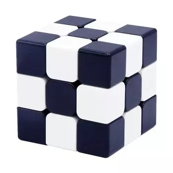 3 x 3 x 3 Magic Cube Развитие интеллекта Головоломка Шахматная доска Скоростной куб Игрушки Развивающие игрушки для белый