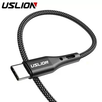 3A USB-кабель типа C для мобильного телефона Xiaomi USB-C Кабель для быстрой зарядки типа C для Samsung Galaxy S9 1M фиолетовый