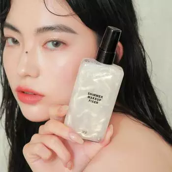 3CE SHIMMER MAKEUP FIXER Мерцающий спрей-фиксатор для макияжа, ЗОЛОТО, 100 мл, 1 шт.