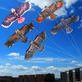 3D 1,1 м плоский воздушный змей «Орел» большой воздушный змей «Птица» для детей воздушные змеи ветроуказатель для детей летающий на открытом воздухе T P6M6 Multicolor-one-size