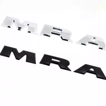 3D ABS Car Sticker Emblem Badge Decals Car Tail Sticker for R-A-M Turck Logo чёрный