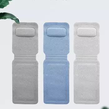 3D Air Mesh ПВХ пена коврик для ванной присоски матрас подушка для ванной нескользящий коврик для ванной стирка синий
