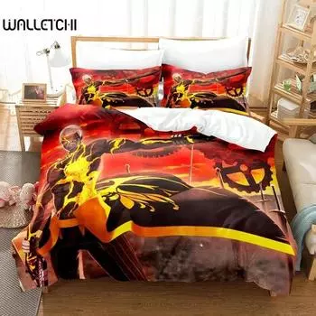 3D Cartoons FateGrand Order Emiya Alter Bedding Set Single Twin Full Queen King Size Bed Set Adult Kid Bedroom Duvet cover Sets 70x133cm 2pcs