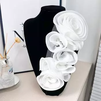 3D цветочные нашивки украшения ручной работы аппликация из цветов своими руками на грудь швейная аппликация для свадебного платья аксессуары для одежды