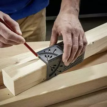 3D деревообрабатывающая линейка, измеритель угла, инструмент для измерения квадратного размера, новый инструмент