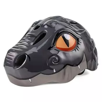 3D детский шлем мультфильм динозавр шлемы для катания на коньках шлемы динозавров для скейтбординга зелёный