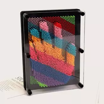 3D клон, металлическая булавка, антистресс, искусство, клон, форма руки, модель, детские игрушки, пинскрин, игольная доска, скульптуры, живопись, резьба, подарок