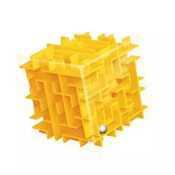 3D лабиринт куб лабиринт катящиеся бусины игрушки детская игра-головоломка