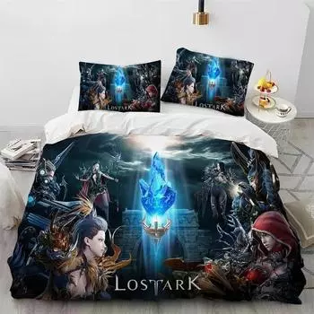3D Lost ARK Gamer Cartoon Comforter Постельное белье, пододеяльник, наволочка, комплект постельного белья размера «king-size» 70x133cm 2pcs