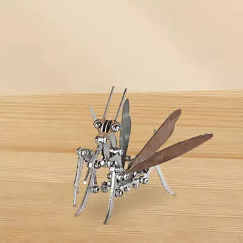 3D металлическая головоломка Mantis модель настольная строительная игрушка новинка креативная механическая для праздника