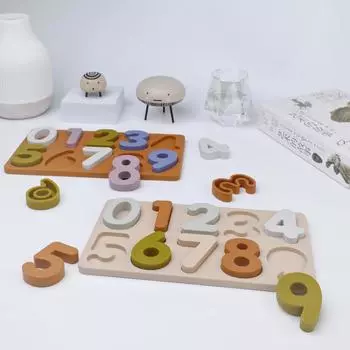 3D цифры буквы силиконовые головоломки детские игрушки сортировка математические кубики детские развивающие игры творческое обучение подарки на вечеринку в честь рождения ребенка