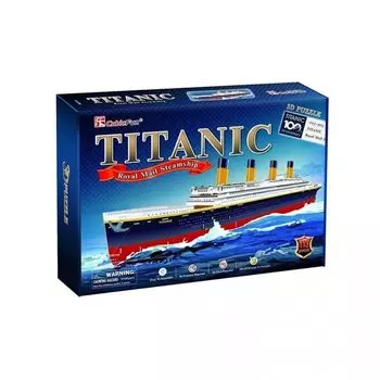 3D-пазл из 113 деталей, созданный CubicFin 3D-пазл от CubicFun Titanic, [item]