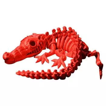 3D-печать 3D-печать Шарнирная игрушка-скорпион Игрушка для взрослых и детей Таинственная игрушка-скорпион One Size золотой