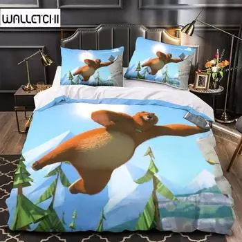 3D-печать аниме Гриззи и лемминги комплект постельного белья односпальная кровать двуспальная кровать размера «king-size» для взрослых и детей спальня пододеяльник наборы 70x133cm 2pcs