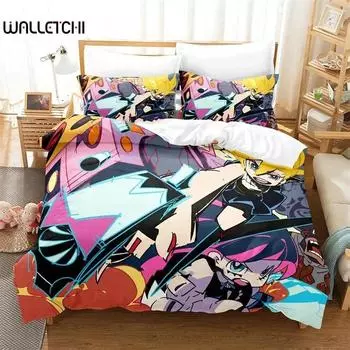 3D-печать аниме трусики чулки подвязки комплект постельного белья AnimeDouble Twin Full Queen King Взрослый Дети постельное белье пододеяльник 135x200cm 2pcs