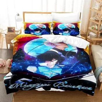 3D Print Animation Пример комплекта постельного белья Vanitas Single Twin Full Queen King Size Bed Set Adult Kid Bedroom Duvet cover Sets EU Single 135x200cm