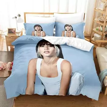 3D printed Aitana Bedding Set, Duvet Cover, Pillowcase, Twin, Queen Size, Bed,2/3 Pcs Home Textile, Boys, Girls,Adult Gifts 135X200cm-2pcs