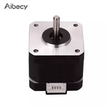 3D-принтер Aibecy, детали 42-40, шаговый двигатель, 2 фазы, угол шага 1,8 градуса чёрный