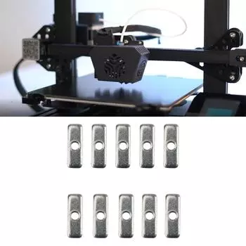 3D-принтер DIY Project Крепежные детали Винты Гайки V0 V0.1 3D-принтер X Ремень Гайка Makerbeam XL Тип M3 T-slot для Voron