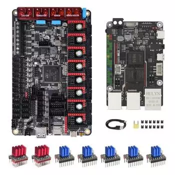 3D-принтер Octopus h723 Плата управления PIV1.2 Mainbioard + 2 шт. TMC5160T + 5 шт. Комплект драйверов двигателя TMC2209