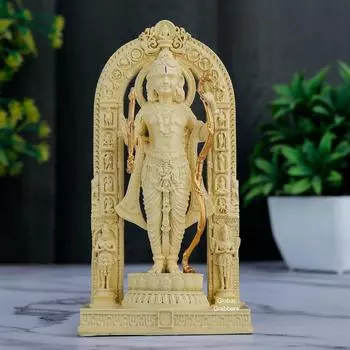 3D Рам Лалла Айодхья Идол Статуя Фигурка Мурти для Домашнего Декора Украшения Подарок Предметы для Подарков Аксессуары для Приборной Панели автомобиля