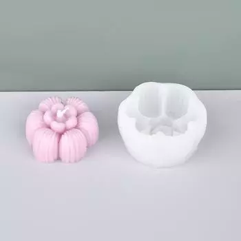 3D розы свеча силиконовая форма пион цветок свеча форма ароматерапия гипс мыло смола день рождения свадьба подарки домашний декор
