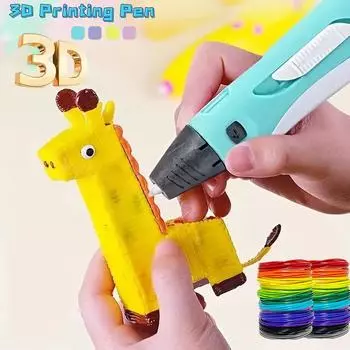 3D Ручка Печать Карандаши Художественный Ремесленный Принтер PLA Нить 3D Рисунок Печать Для Детей Творческий Для Рисования Краска Подарки На День Рождения Праздник PLA Filagment