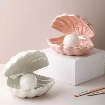 3D Shell LED Night Light теплый желтый батарейный светильник Shell настольная лампа на батарейках детский спальный светильник гостиная белый