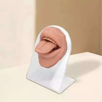3D силиконовый язык рот модель мягкий пирсинг практика части тела гибкие для
