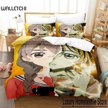 3DAnime The Little Lies We All Tell Bedding Set Duvet Cover Bed Set Quilt Cover Pillowcase Comforter king Queen Size Boys Adult 70x133cm 2pcs