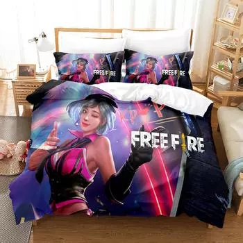 3DI Want To LiveBedding Sets Duvet Cover Set With Pillowcase Twin Full Queen King Bedclothes Duvet Cover EU single(135x200cm)
