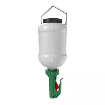 3L Hanging Condiment Dispenser Refillable Sauce Squeeze Bottle Dressing Container for Kitchen Outdoor BBQ Camping зелёный