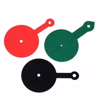 3Pcs Billiards Aiming Practice Stickers Training Pad Billiard Aim Trainer Mat Pool Table Billiard Accessory Enduring
