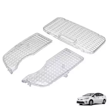 3PCS Clear Interior Map Dome Light Lens Cover Housing For Toyota Prius 2010-2015