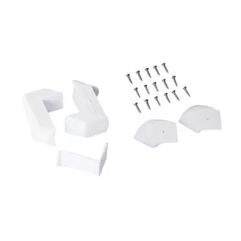 3Pcs Plastic Hat Rack Wall Mounted Hat Storage Holder for Closet Door Bedroom White-3Pcs