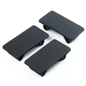 3pcs Standard Rocker Switch Holder Blanking Plate Decal For ARB-Carling Narva Black Interior Car Accessories 4.8cmX2.4cmX1.2cm CHINA