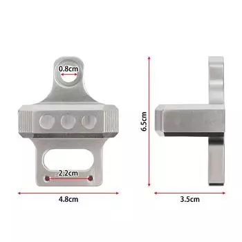 3Port Boost Controller Solenoid Valve Mount Holder Bracket Kit For MAC AEM Boost
