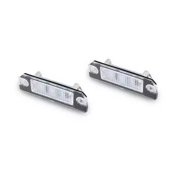 3SMD белые светодиодные фонари номерного знака без ошибок для Golf 4 5 Lupo Polo 9N Passat 3C B6 лимузин 2005-2010